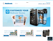 Tablet Screenshot of medtronic.skinit.com